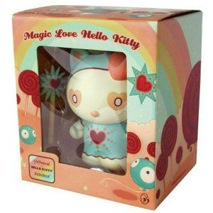 2010 KidRobot Tara McPherson x Magic Love Hello Kitty 6" Vinyl Figure - Rare